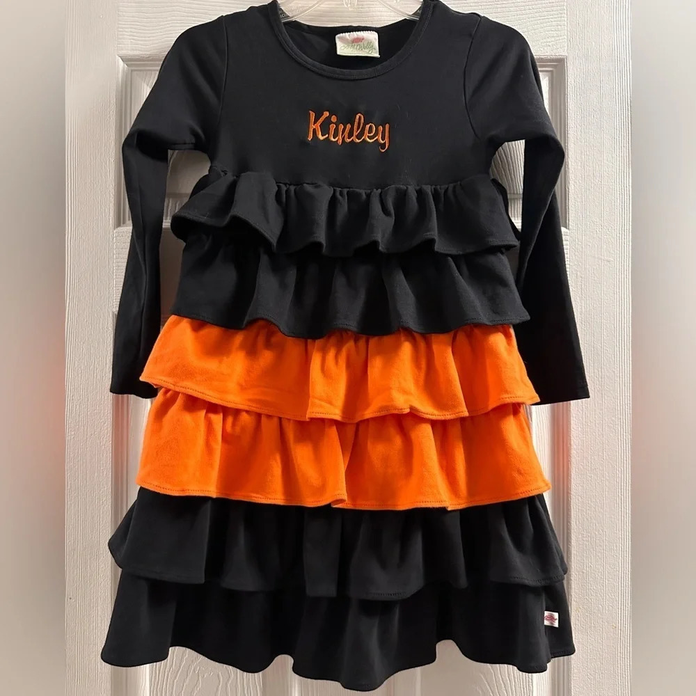 Lolly Wolly Doodle embroidered dress for girls size 10